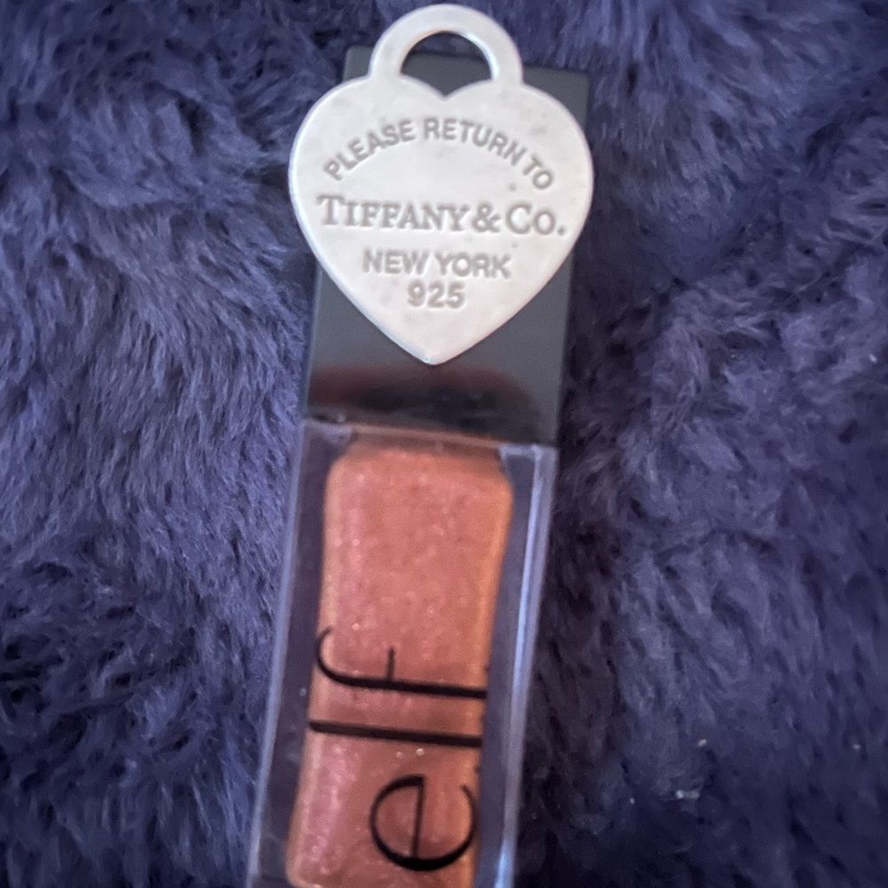 Tiffany & Co. L Large Return To Heart Charm with POUCH authentic